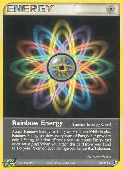 Rainbow Energy (95/109) [EX: Ruby & Sapphire] Reverse Holofoil