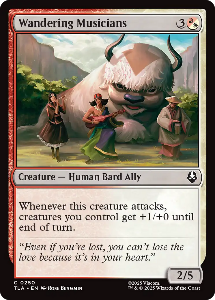Wandering Musicians [Avatar: The Last Airbender] Foil