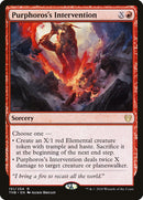 Purphoros's Intervention [Theros Beyond Death] Foil