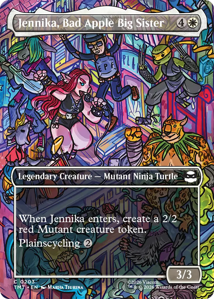 Jennika, Bad Apple Big Sister (Borderless) [Teenage Mutant Ninja Turtles] Foil