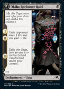 Okiba Reckoner Raid // Nezumi Road Captain [Kamigawa: Neon Dynasty] Foil
