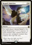 Regna's Sanction [Battlebond] Foil