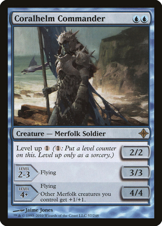 Coralhelm Commander [Rise of the Eldrazi] Foil