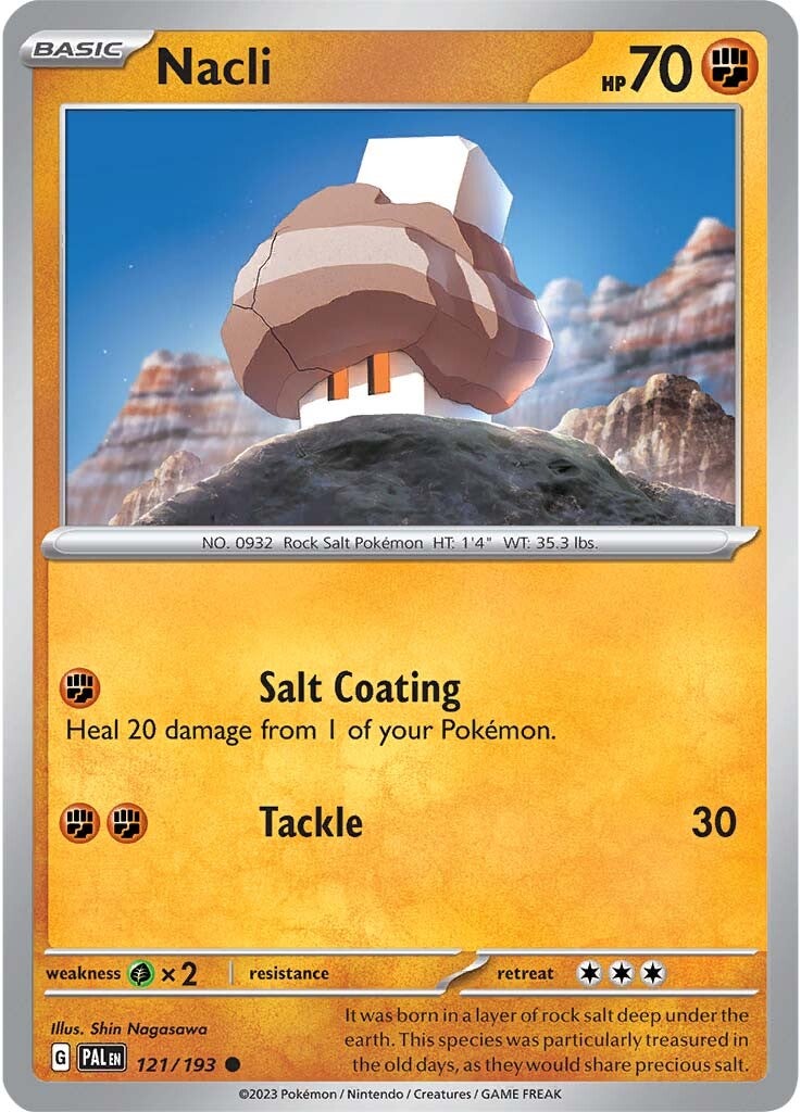 Nacli (121/193) [Scarlet & Violet: Paldea Evolved] Reverse Holofoil