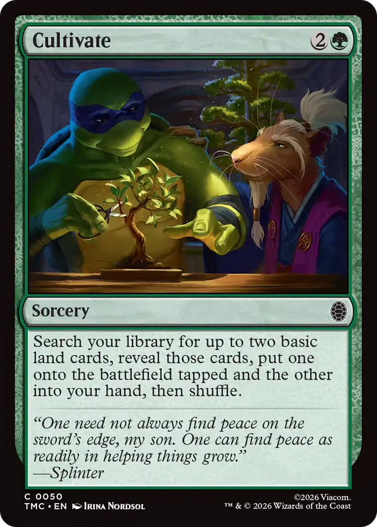 Cultivate [Teenage Mutant Ninja Turtles Commander] Foil