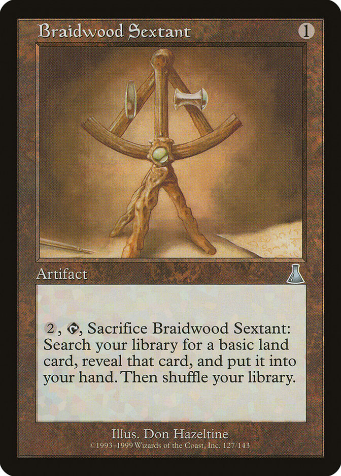 Braidwood Sextant [Urza's Destiny] Foil