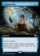 Inspired Idea (Extended Art) [Innistrad: Crimson Vow] Foil