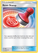Reset Stamp (206/236) [Sun & Moon: Unified Minds] Reverse Holofoil