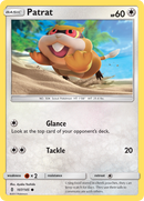 Patrat (107/145) [Sun & Moon: Guardians Rising] Reverse Holofoil