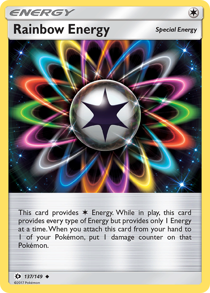 Rainbow Energy (137/149) [Sun & Moon: Base Set] Reverse Holofoil