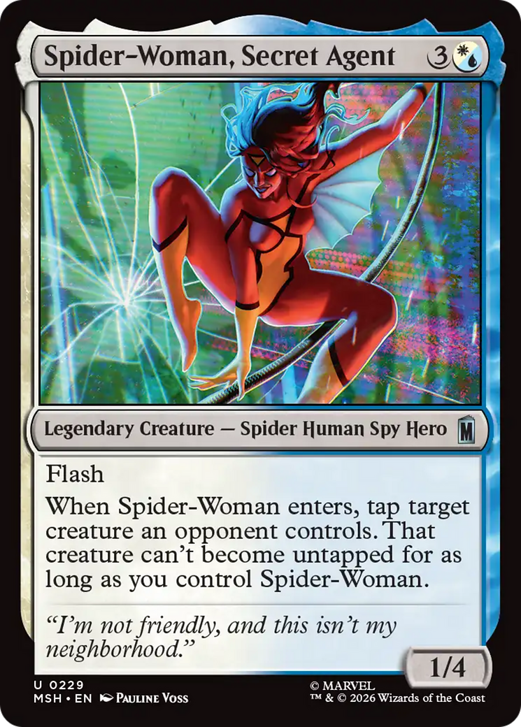 Spider-Woman, Secret Agent [Marvel Super Heroes] Foil