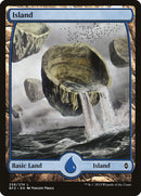Island (258) (Full Art) [Battle for Zendikar] Foil