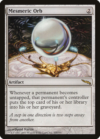 Mesmeric Orb [Mirrodin] Foil