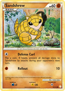 Sandshrew (79/123) [HeartGold & SoulSilver: Base Set] Reverse Holofoil