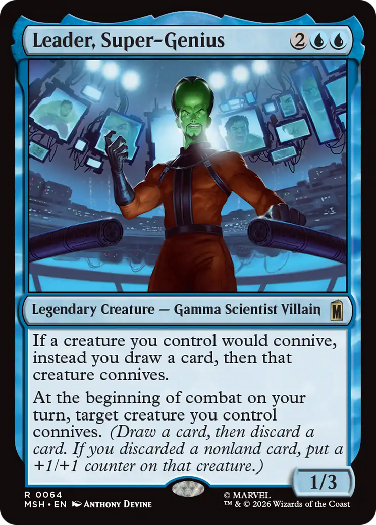 Leader, Super-Genius [Marvel Super Heroes] Foil
