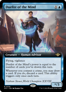 Duelist of the Mind (Extended Art) [Outlaws of Thunder Junction] Foil