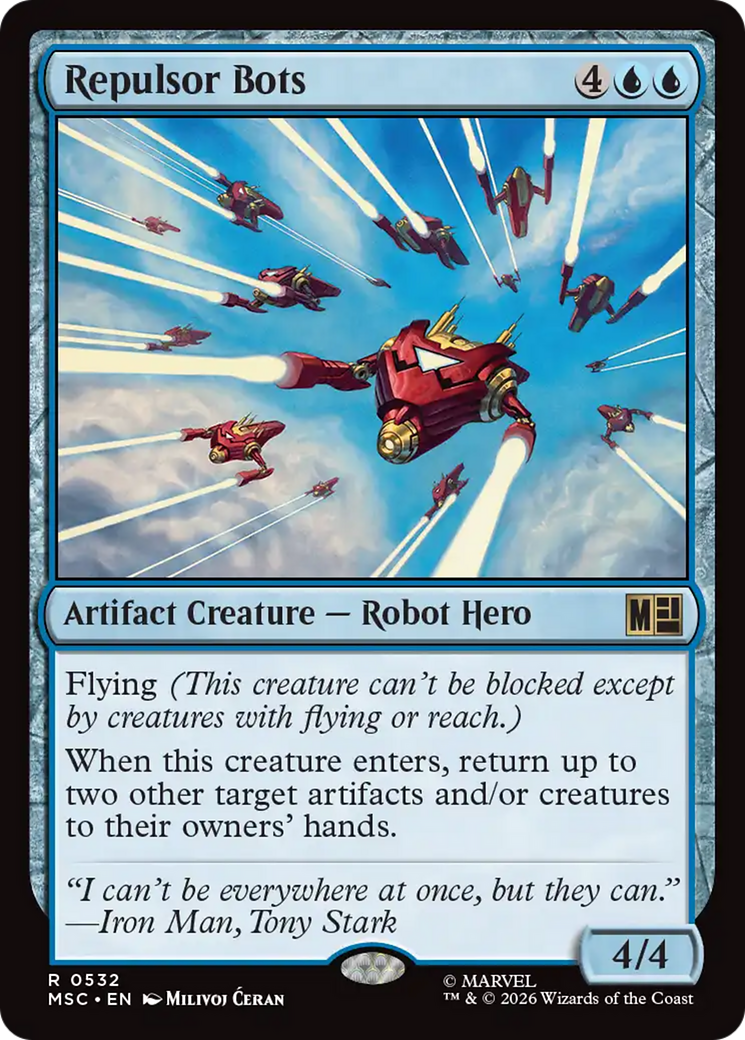 Repulsor Bots [Marvel Super Heroes Commander] Foil