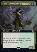 Deathbloom Ritualist (Extended Art) [The Brothers' War] Foil