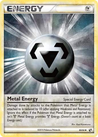 Metal Energy (80/90) [HeartGold & SoulSilver: Undaunted] Reverse Holofoil