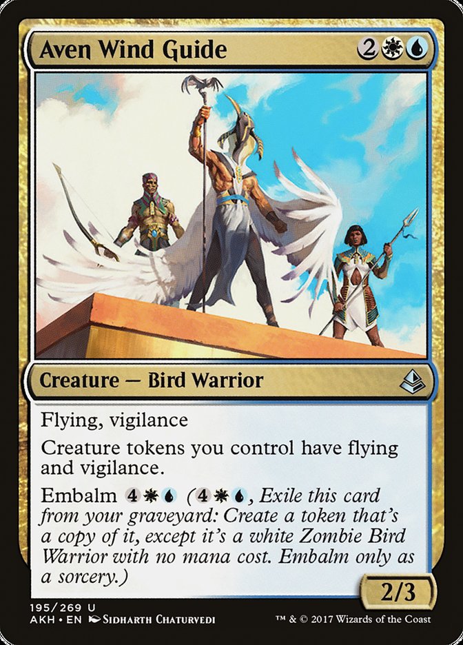 Aven Wind Guide [Amonkhet] Foil