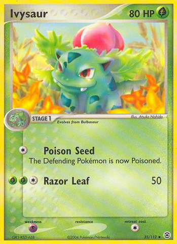 Ivysaur (35/112) [EX: FireRed & LeafGreen] Reverse Holofoil