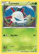 Larvesta (14/114) [XY: Steam Siege] Reverse Holofoil