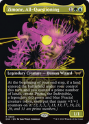 Zimone, All-Questioning (Showcase) [Duskmourn: House of Horror] Foil