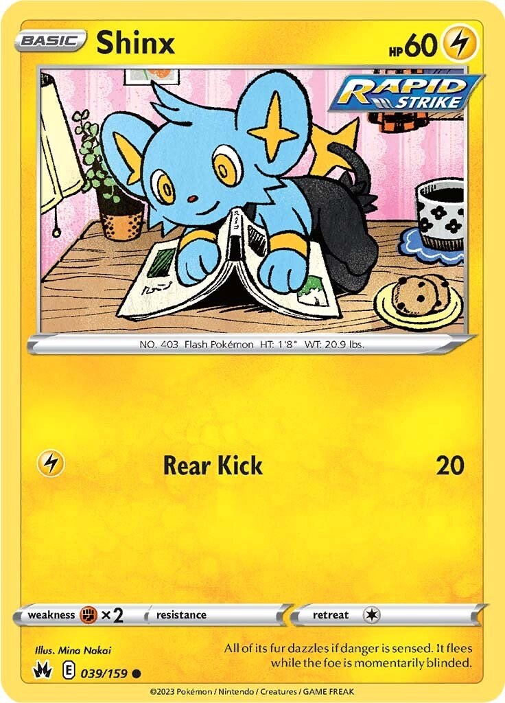 Shinx (039/159) (39) [Sword & Shield: Crown Zenith] Reverse Holofoil