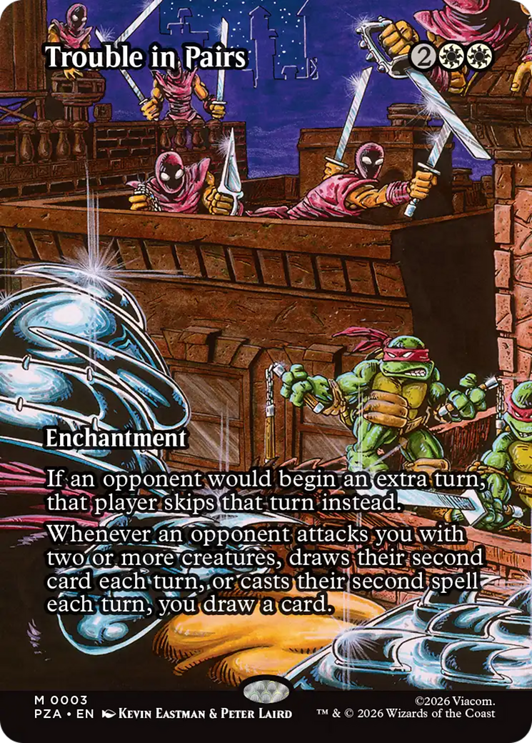 Trouble in Pairs (Borderless) [Teenage Mutant Ninja Turtles Eternal-Legal] Foil