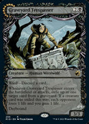 Graveyard Trespasser // Graveyard Glutton (Showcase Equinox) [Innistrad: Midnight Hunt] Foil