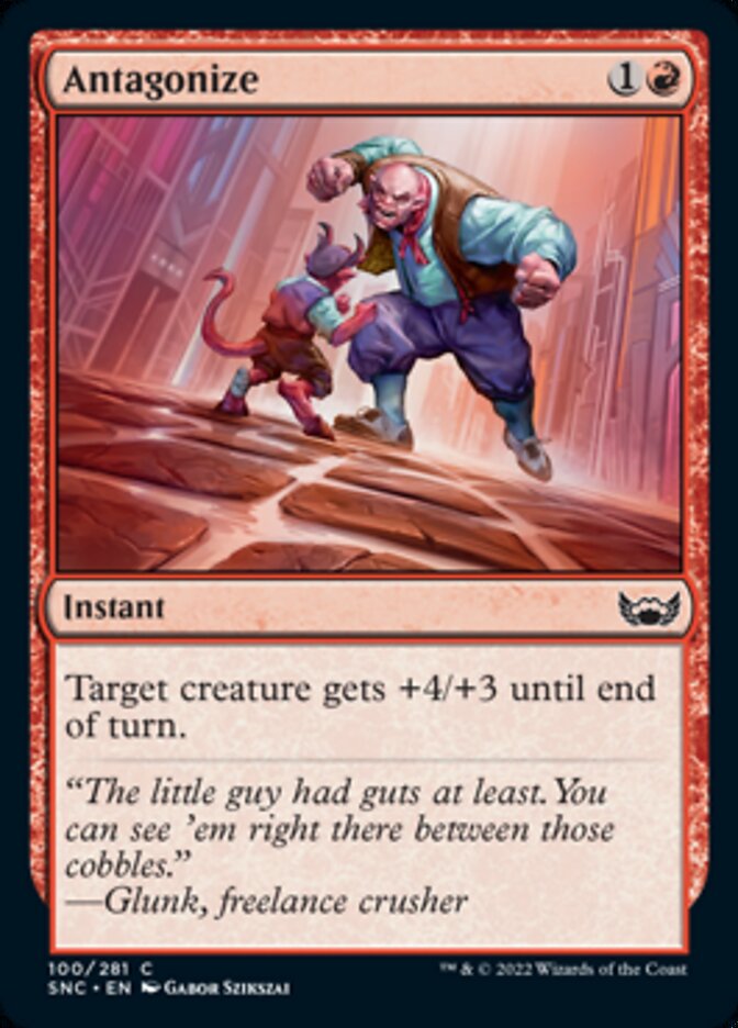 Antagonize [Streets of New Capenna] Foil