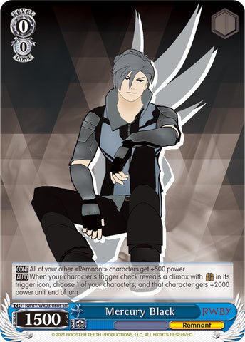 Mercury Black (RWBY/WX03-080S SR) [RWBY]