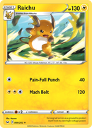 Raichu (066/202) [Sword & Shield: Base Set] Reverse Holofoil