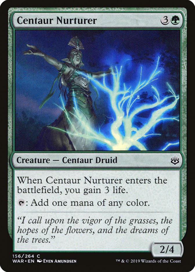 Centaur Nurturer [War of the Spark] Foil
