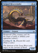 Striped Riverwinder [Hour of Devastation] Foil