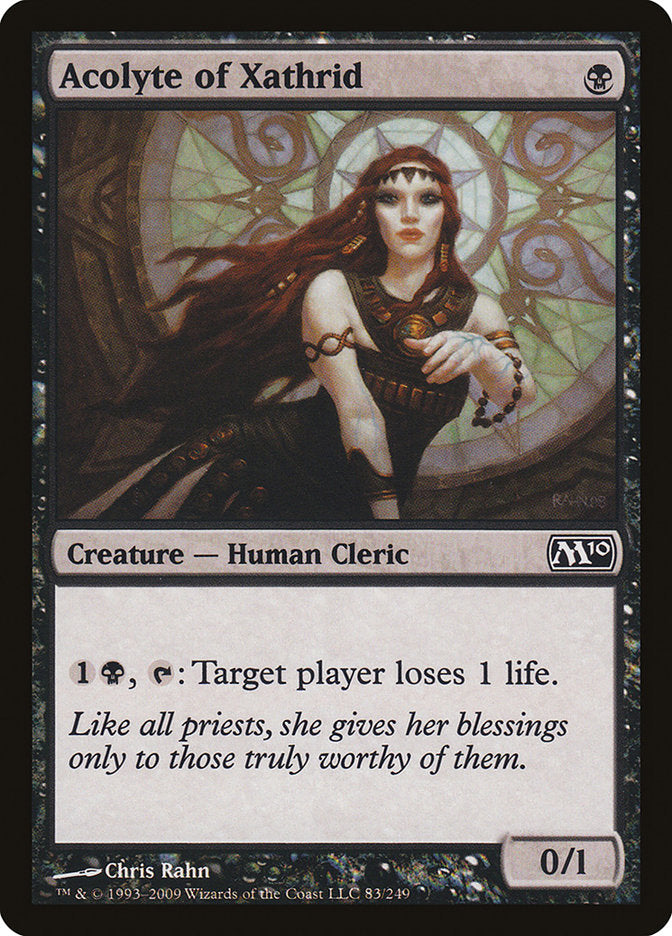 Acolyte of Xathrid [Magic 2010] Foil