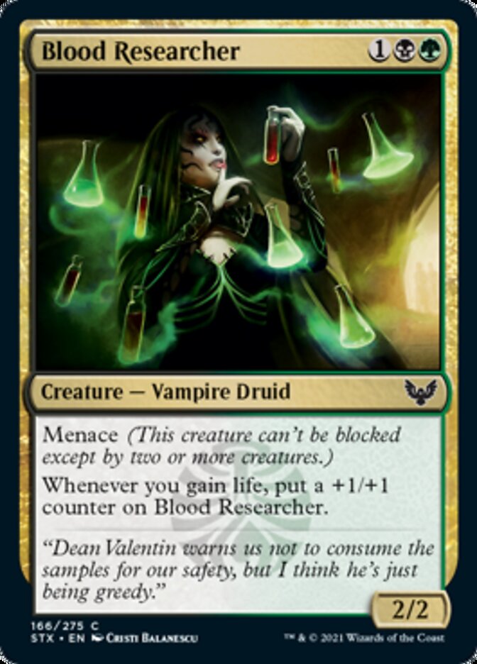 Blood Researcher [Strixhaven: School of Mages] Foil