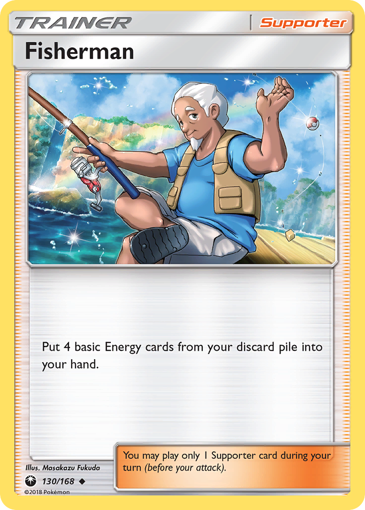 Fisherman (130/168) [Sun & Moon: Celestial Storm] Reverse Holofoil