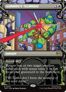 Leonardo's Technique (Showcase) [Teenage Mutant Ninja Turtles] Foil