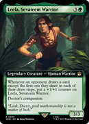 Leela, Sevateem Warrior (Extended Art) [Doctor Who] Foil