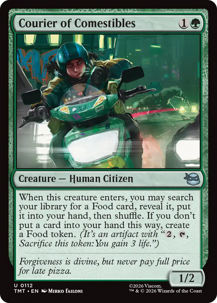 Courier of Comestibles [Teenage Mutant Ninja Turtles] Foil