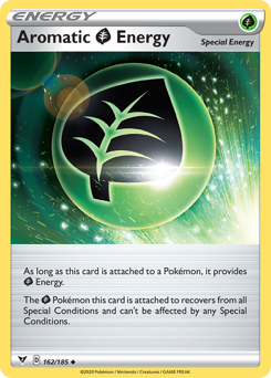 Aromatic Grass Energy (162/185) [Sword & Shield: Vivid Voltage] Reverse Holofoil