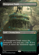 Overgrown Tomb (Borderless) [Ravnica Remastered] Foil