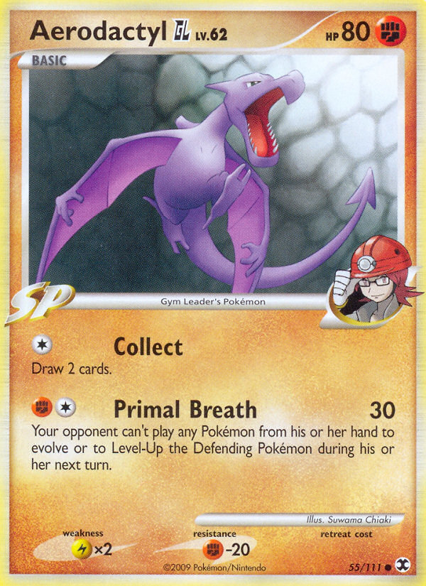 Aerodactyl GL (55/111) [Platinum: Rising Rivals] Reverse Holofoil