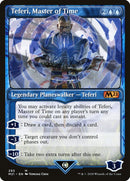 Teferi, Master of Time (Showcase) (293) [Core Set 2021] Foil