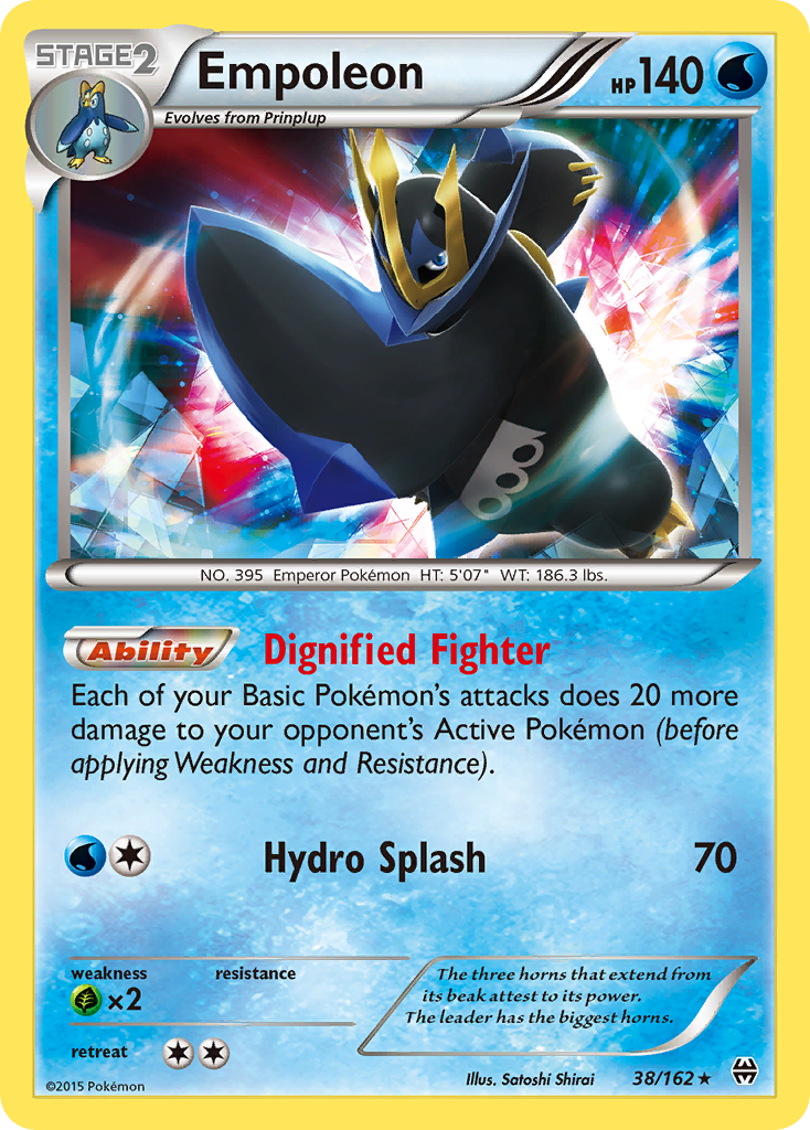 Empoleon (38/162) [XY: BREAKthrough] Reverse Holofoil