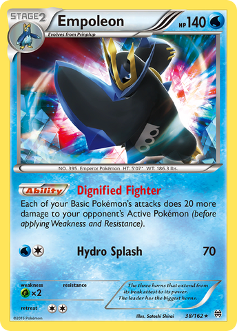 Empoleon (38/162) [XY: BREAKthrough] Reverse Holofoil