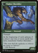 Hinterland Logger // Timber Shredder [Shadows over Innistrad] Foil