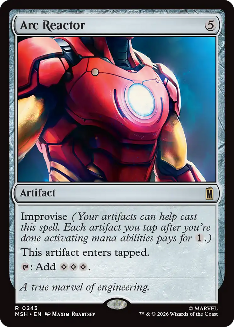 Arc Reactor [Marvel Super Heroes] Foil