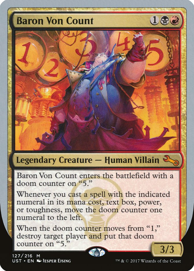 Baron Von Count [Unstable] Foil